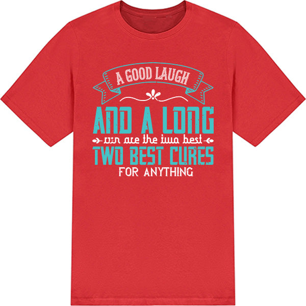 Unisex Runner's T-Shirt: Best Cures Quote - Shop Now