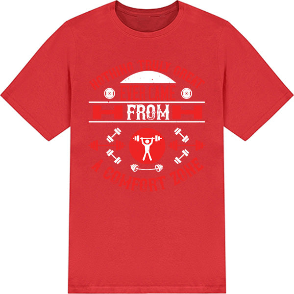 Unisex 'Comfort Zone' T-Shirt | Fitness Focus Collection