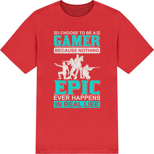 Epic Gamer Unisex T-Shirt | Premium Gaming Apparel