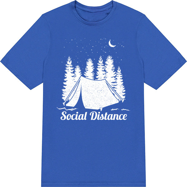 Social Distance Unisex T-Shirt | Ideal for Camping Adventures