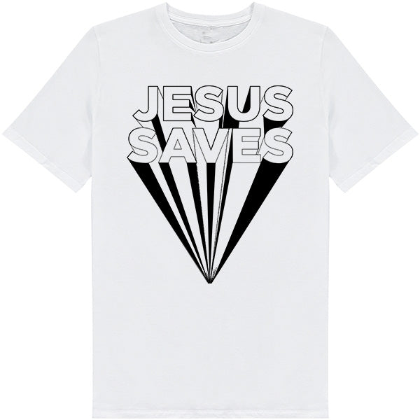 Jesus Saves V2 Unisex T-Shirt | Christian Apparel
