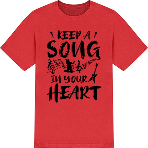 "Keep A Song In Your Heart" Unisex T-Shirt | Music Lovers' Tee