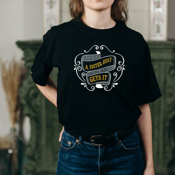 All You Need Is Love & A Sister T-Shirt | Perfect Gift for Sisters