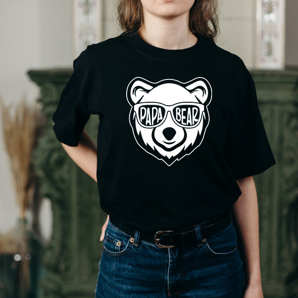 Papa Bear Unisex T-Shirt | Dad's Favorites Collection