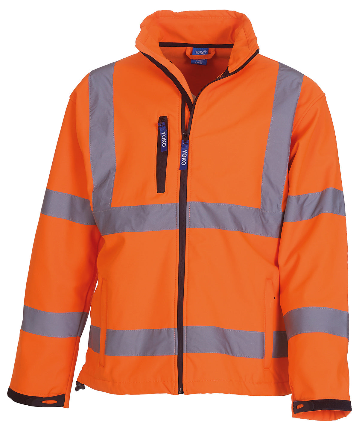 Premium Custom Hi-Vis Softshell Jacket – Print or Embroidery