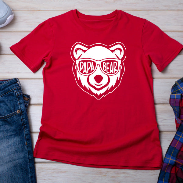 Papa Bear Unisex T-Shirt | Dad's Favorites Collection