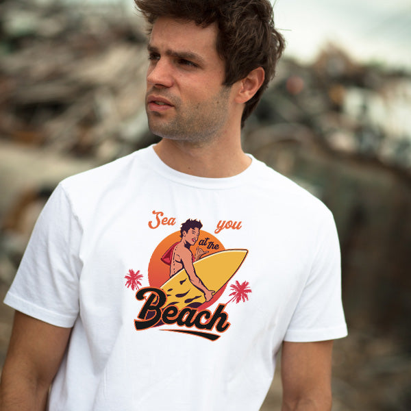 Unisex Beach T-Shirt | Summer Series | Equestrian Apparel