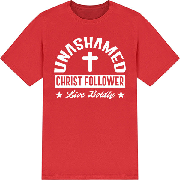 Unisex Christian T-Shirt - Live Boldly | Equestrian Apparel