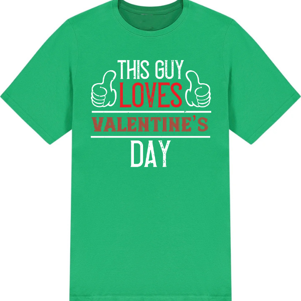 This Guy Loves Valentine's Day graphic T-shirt - image 3