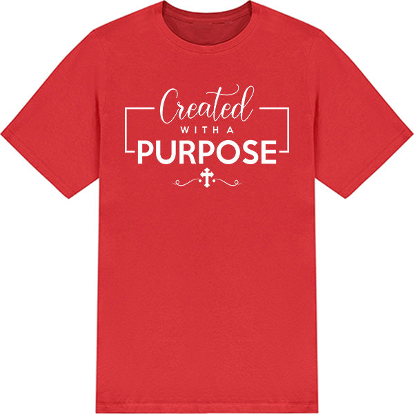 Created With A Purpose graphic T-shirt - image 6