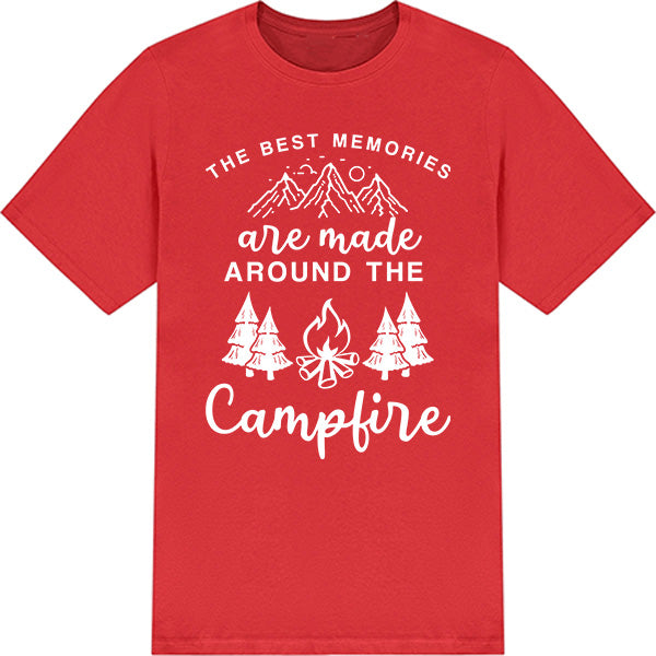 The Best Memories Are Made Around The Campfire graphic T-shirt - image 6