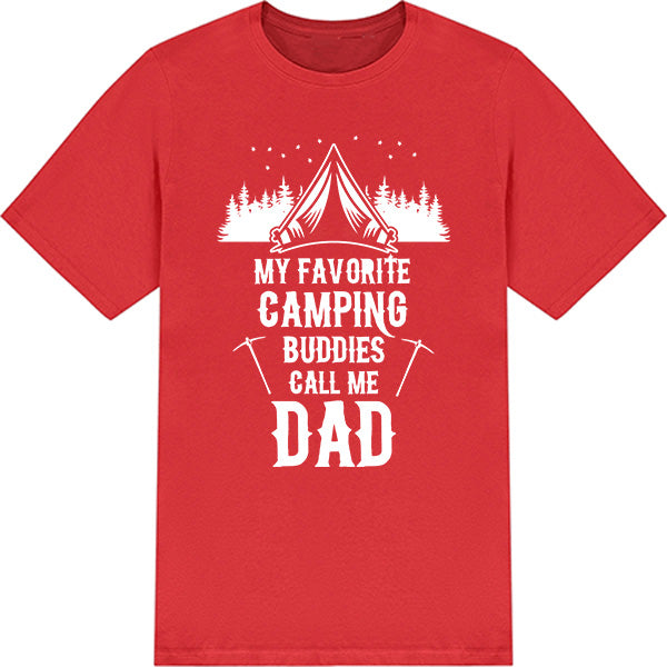 My Favourite Camping Buddies Call Me Dad graphic T-shirt - image 6