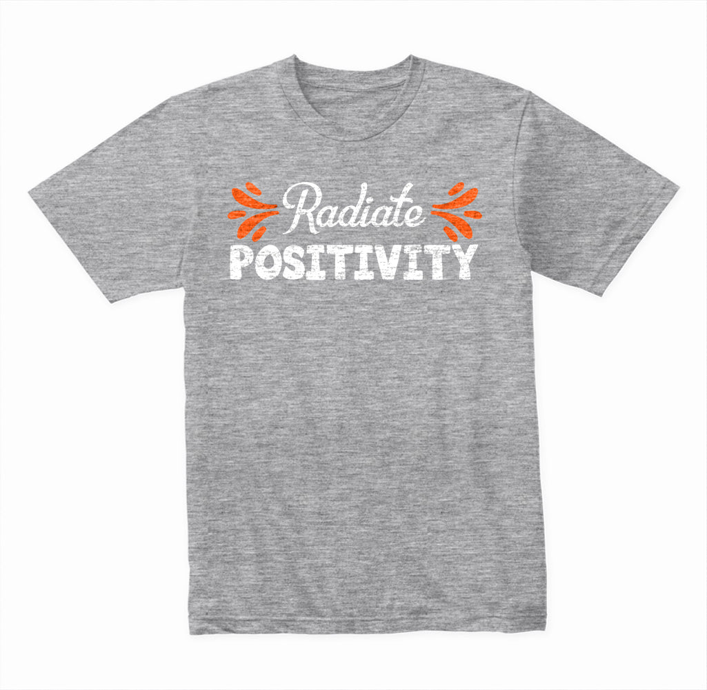 Radiate Positivity graphic T-shirt - image 3