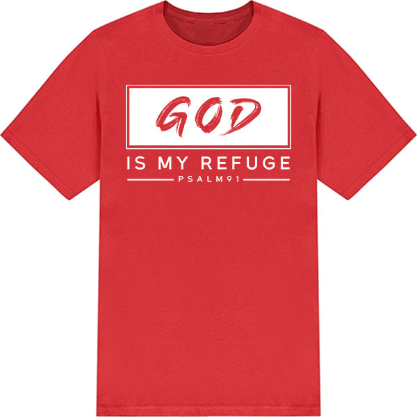God Is My Refuge graphic T-shirt - image 6