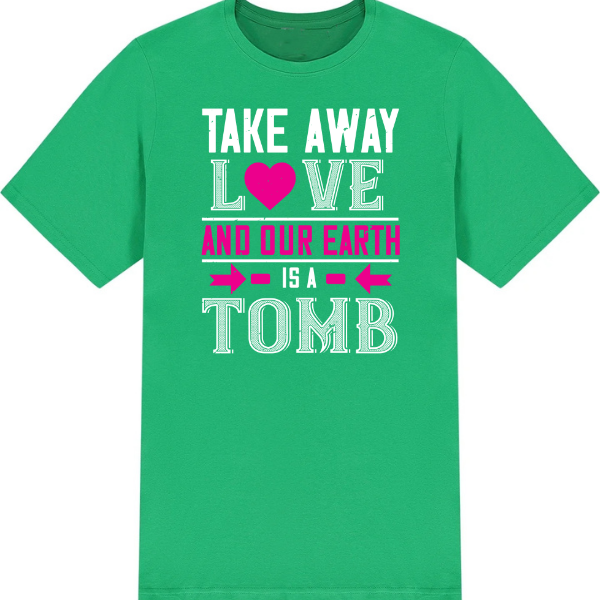 Take Away Love and Our Earth graphic T-shirt - image 3
