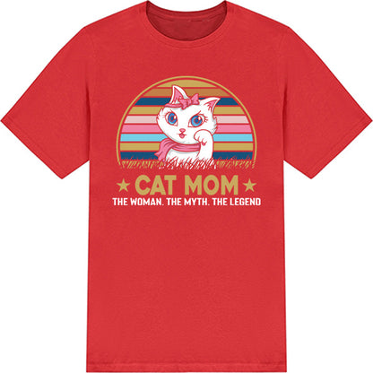 Cat Mom Unisex T-Shirt - Exclusive Cat Collection