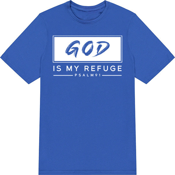 God Is My Refuge graphic T-shirt - image 4
