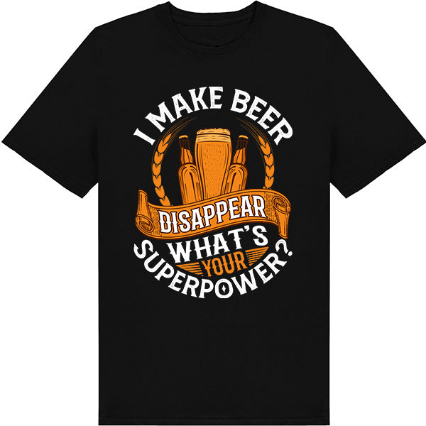 "I Make Beer Disappear" Unisex T-Shirt | Equestrian Apparel