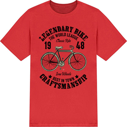 Legendary Bike Unisex T-Shirt | Ideal for Cycling Adventures