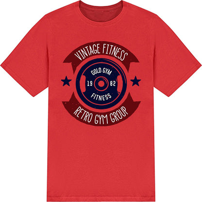 Vintage Gold Gym 1982 Retro T-Shirt | Unisex Fitness Apparel