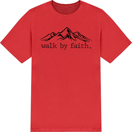 "Walk By Faith" Unisex T-Shirt | Christian Equestrian Apparel