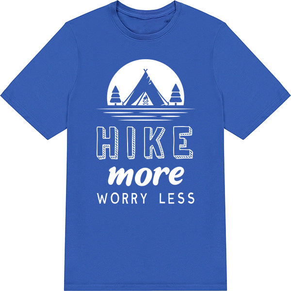 Hike More Worry Less graphic T-shirt - image 2