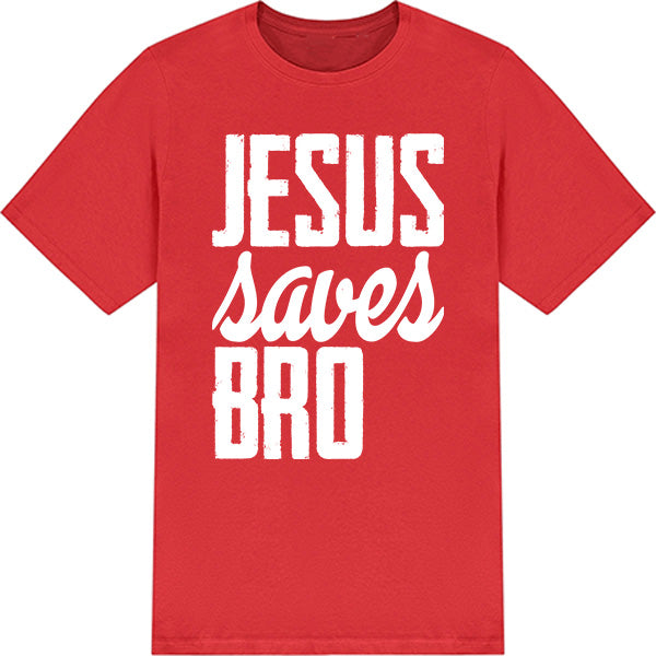 Jesus Saves Bro graphic T-shirt - image 2