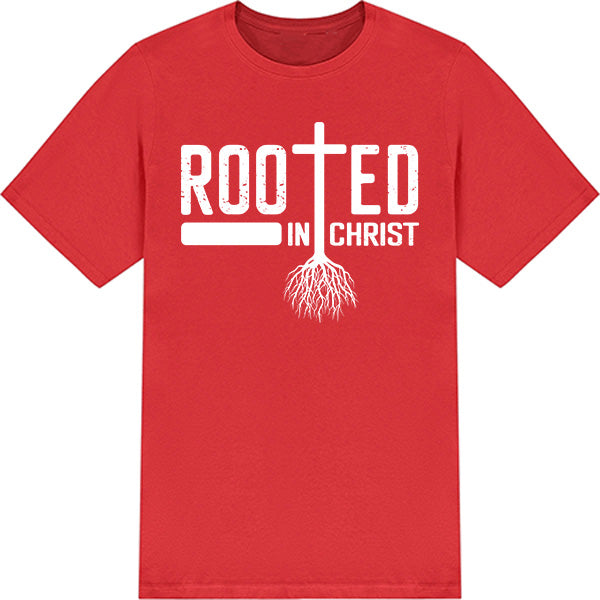 Rooted in Christ graphic T-shirt - image 6