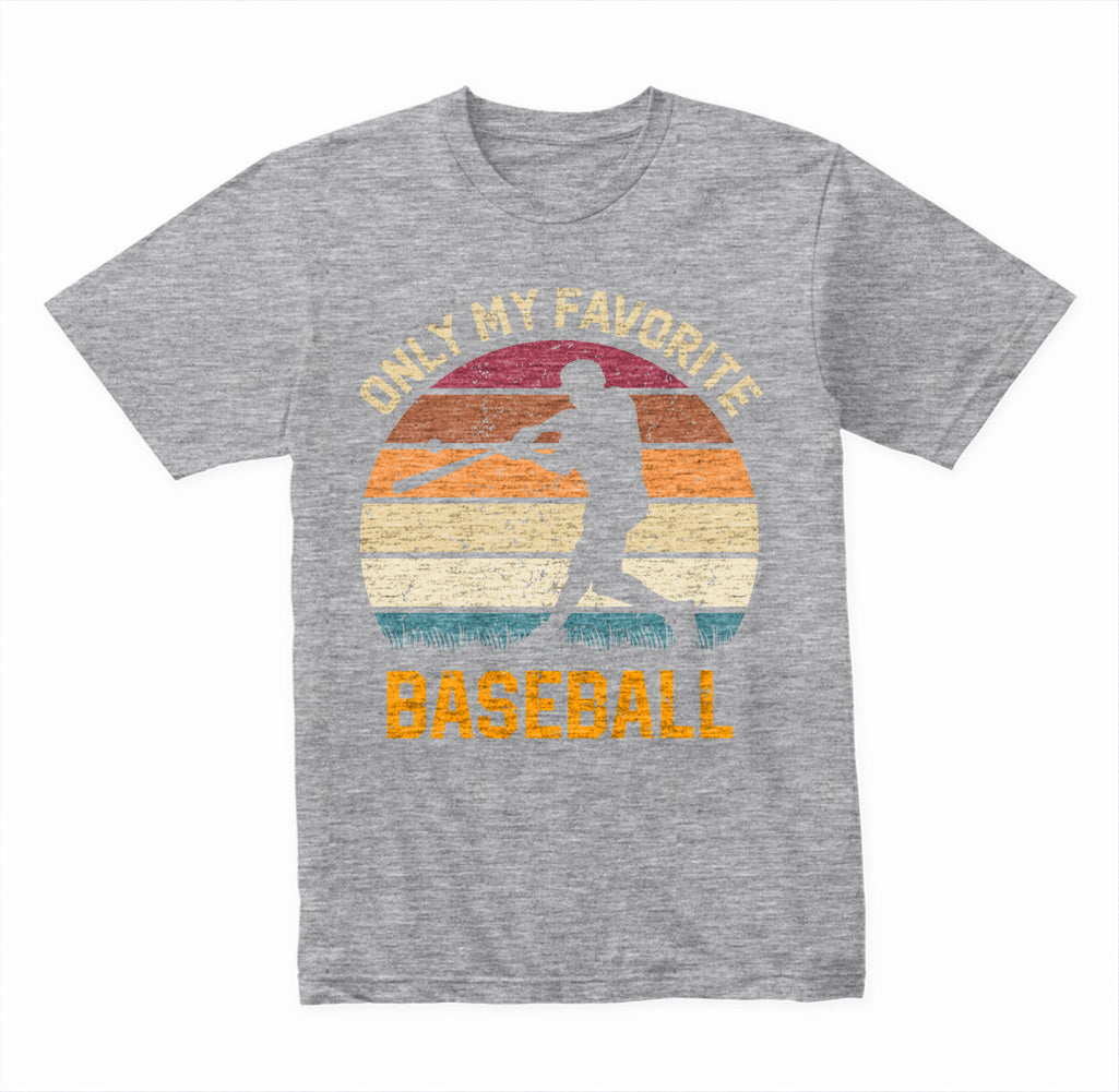 Only My Favorite Baseball graphic T-shirt - image 3