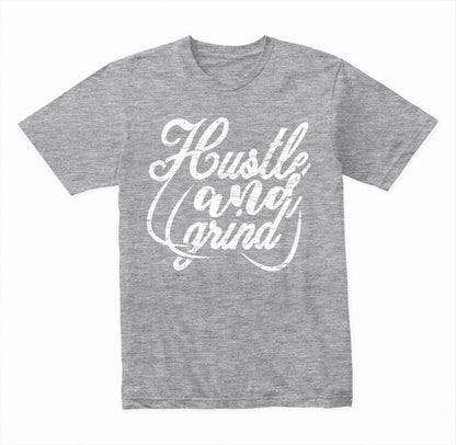 Hustle and Grind graphic T-shirt - image 3