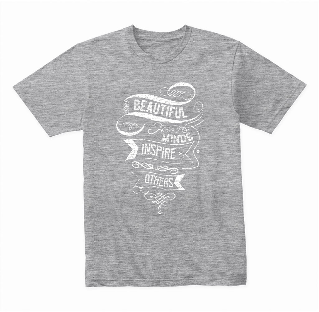 Beautiful Minds Inspire Others graphic T-shirt - image 3