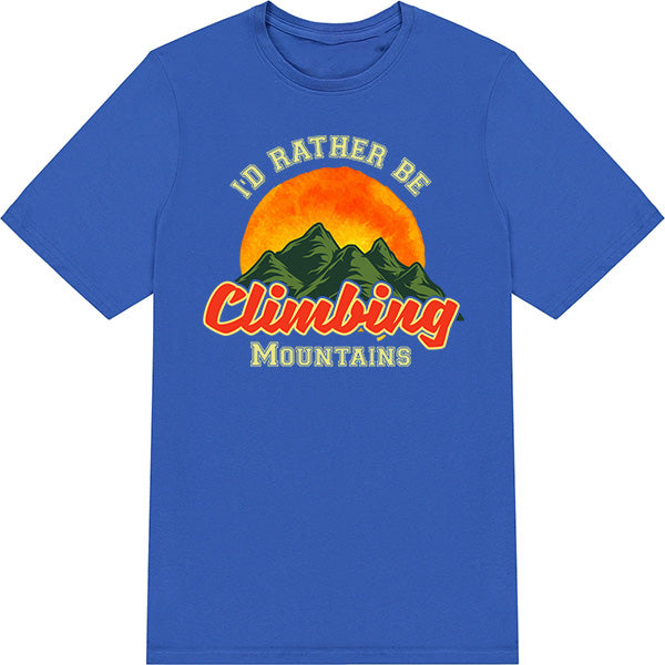 I'd Rather Be Climbing graphic T-shirt - image 5