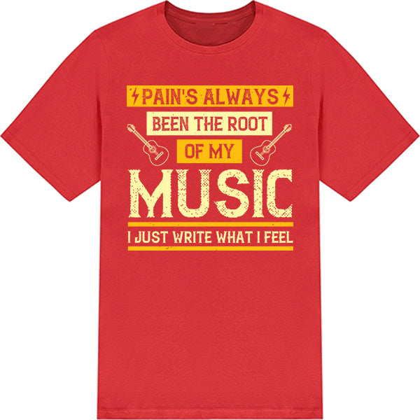 Pain's Root Music T-Shirt | Perfect for Music Lovers