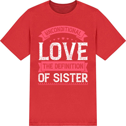 Sister Unisex T-Shirt - Perfect Gift for Equestrian Sisters