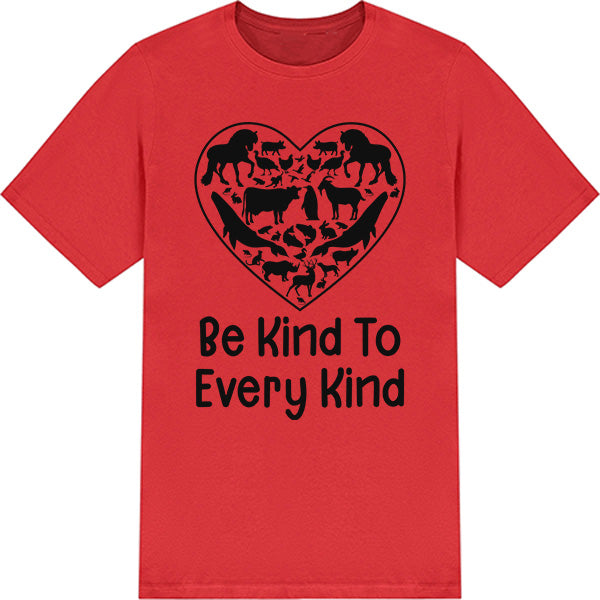Be Kind To Every Kind – Unisex Graphic Tee | Embrace Vegan Vibes