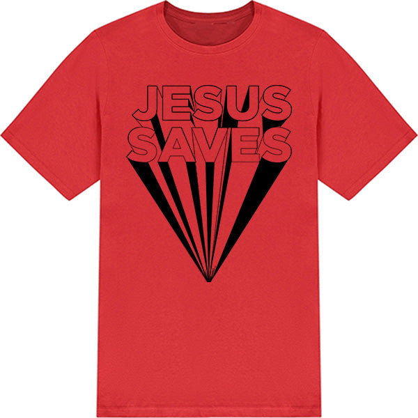 Jesus Saves V2 Unisex T-Shirt | Christian Apparel
