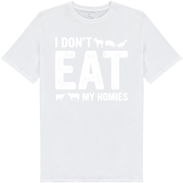 "I Don't Like My Homies" Vegan T-Shirt | Unisex Equestrian Wear
