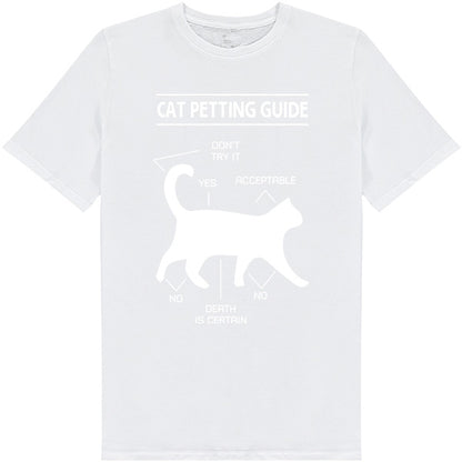 Exclusive Cat Petting Guide T-Shirt | Unisex Equestrian Apparel