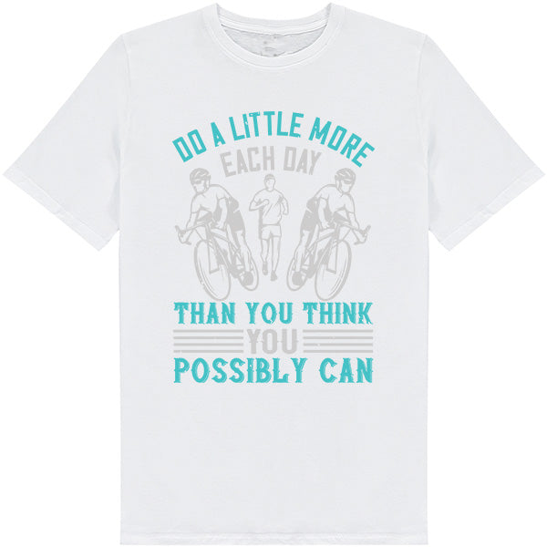 Unisex Runner's T-Shirt - 'Do A Little More' | Equestrian Shop