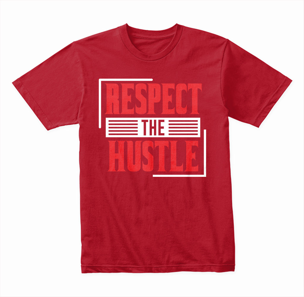 Respect the Hustle graphic T-shirt - image 4