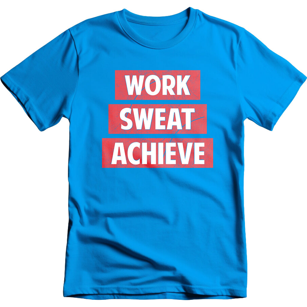 Work Sweat Achieve graphic T-shirt - image 2