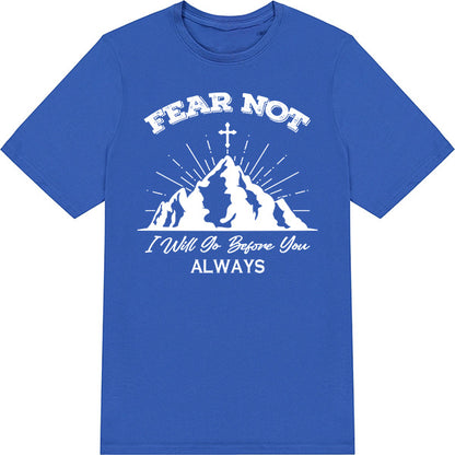 "Fear Not" Unisex T-Shirt | Christian Equestrian Apparel