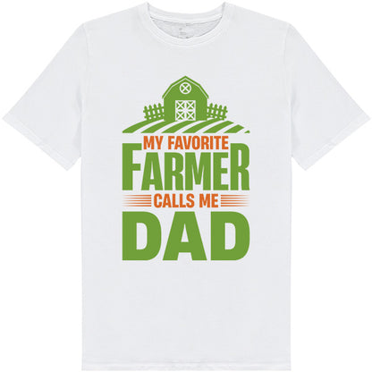 "My Favorite Farmer Calls Me Dad" T-Shirt | Equestrian Apparel