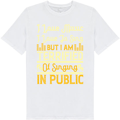 "I Love Music" Unisex T-Shirt | Perfect for Music Lovers