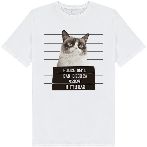 Police Dept San Kitty Unisex T-Shirt | Exclusive Cat Tee