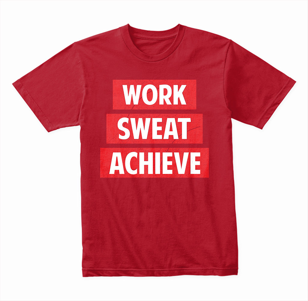 Work Sweat Achieve graphic T-shirt - image 4