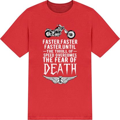 Thrill of Speed Unisex T-Shirt | Perfect for Bikers