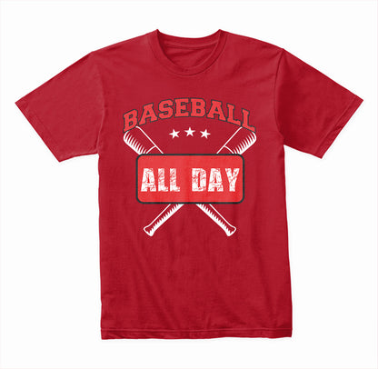 Baseball All Day graphic T-shirt - image 2