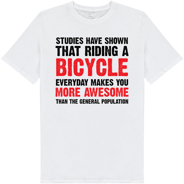 Unisex 'Riding A Bicycle' T-Shirt | Bicycle Adventures