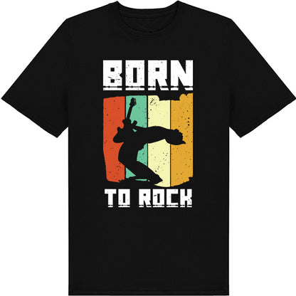 Born To Rock V2 – Unisex Graphic Tee | Perfect for Music Enthusiasts